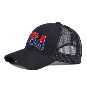 Summer embroidered letters sun protection outdoor sports baseball cap